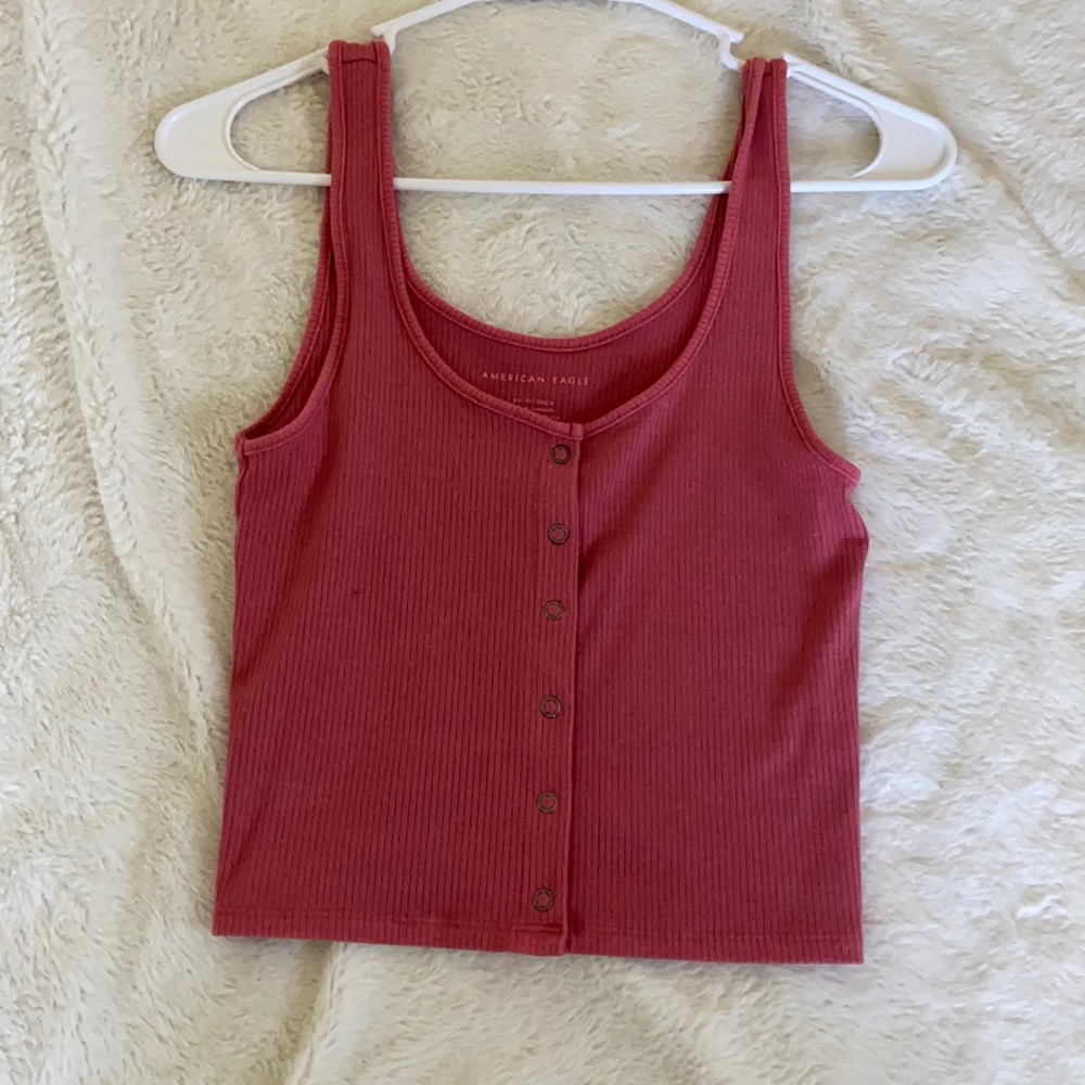 Ribbed tank top
